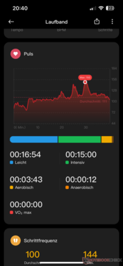 Entraînement sur tapis roulant