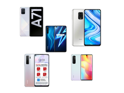 En test : le Xiaomi Mi Note 10 Lite face au Huawei P40 Lite 5G face au realme 6 Pro face au Samsung Galaxy A71 face au Redmi Note 9 Pro. Appareils de test fournis par Huawei Allemagne, Samsung Allemagne, Xiaomi Allemagne, realme Allemagne, et Trading Shenzhen.