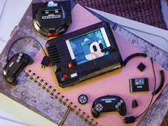 L'ensemble Lego Sega Genesis illustré