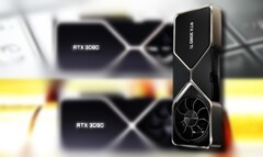 La Nvidia GeForce RTX 3080 Ti comble le fossé entre la RTX 3080 et la RTX 3090. (Image source : Nvidia - édité)