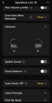 Certaines fonctionnalités ne sont disponibles que via l'application pour smartphone. (Source de l'image : Notebookcheck)