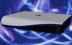 La PS5 de nouvelle génération avec lecteur de disque détachable pourrait finir par être la PlayStation 5 Slim. (Image source : Concept Creator/Unsplash - édité) 