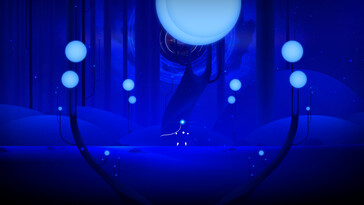 Image montrant un environnement dans Worldless.