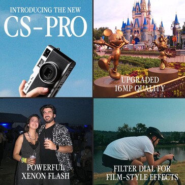 Quelques exemples d'images de la CS-Pro (Image source : Camp Snap)