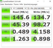 ZenBook Flip 15 - CrystalDiskMark 3 (HDD)