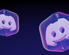 Icônes de cubes translucides en 3D arborant le logo Discord Clyde