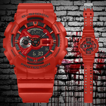 Casio G-Shock GA-110RRB-4A. (Source de l'image : @geesgshock sur Instagram)