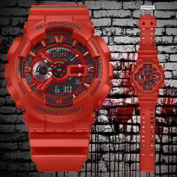 Casio G-Shock GA-110RRB-4A. (Source de l'image : @geesgshock sur Instagram)