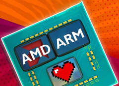 Les processeurs ARM pour ordinateurs de bureau d&#039;AMD bientôt ? (Image Source : Séquence de démarrage sur Youtube)