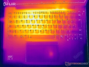 Test de résistance aux températures de surface (en haut)