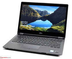 En test : le Fujitsu LifeBook U748. Modèle de test fourni par Fujitsu Allemagne.
