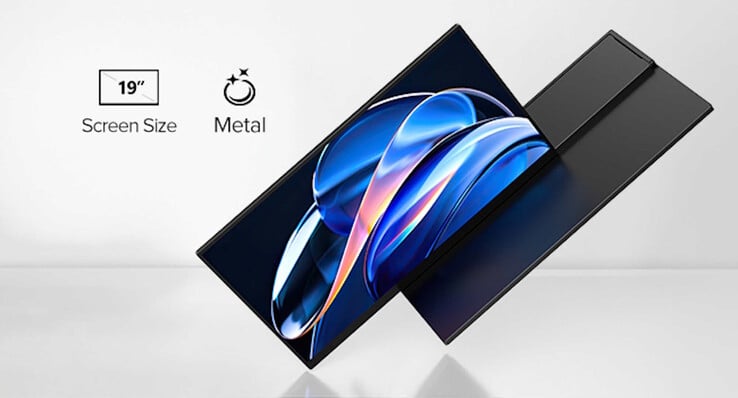 L'UColor 19 Apex est assez grand pour un moniteur mobile. (Source de l'image : Uperfect)