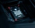 Gros plan sur un processeur AMD Ryzen installé sur une carte mère AM5 (Source de l'image : Atahan Demir via Pexels)