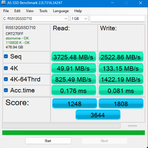 Benchmark SSD ASD