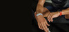 Le bracelet Amazfit Helio Strap blanc/gris. (Source de l'image : Amazfit)