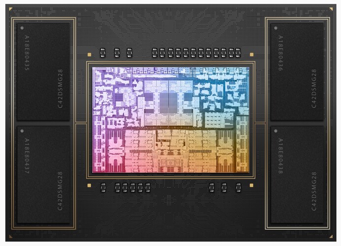 Apple M2 Pro SoC. (Image Source : Apple)