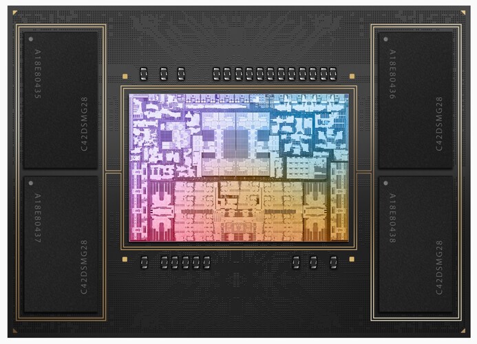 Apple M2 Pro SoC. (Image Source : Apple)