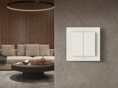 Le Light Switch H2 d'Aqara a été lancé en Europe. (Source de l'image : Aqara)