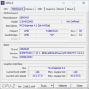 Carte mère CPU-Z