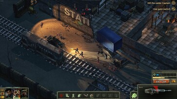 Photo : une capture d'écran du jeu Dustwind: Resistance.