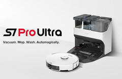 Roborock ne vend le S7 Pro Ultra qu&#039;en blanc. (Image source : Roborock)