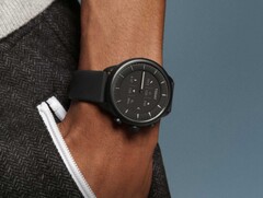 La smartwatch Fossil Gen 6 Wellness Edition Hybrid est dotée d&#039;un écran à encre électronique et d&#039;aiguilles analogiques. (Image source : Fossil)