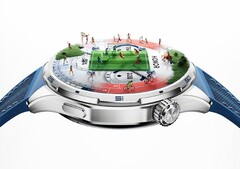 La Honor Watch 6 Plus présente un boîtier métallique avec une finition brossée.