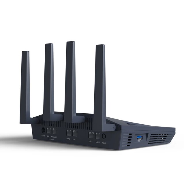 Le GL.iNet MT6000 (Flint 2) est très performant pour un prix très raisonnable (Image Source : GL-iNet)
