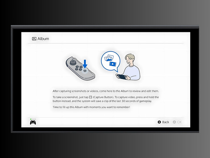 Guide d'enregistrement vidéo de la Nintendo Switch 2 (Source d'image : Nintendo of America, application Nintendo Today !)