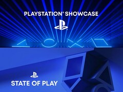 Bannières PlayStation Showcase et State of Play (Image source : Sony PlayStation avec modifications)