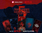 Le thème et les fonds d'écran Stranger Things sont exclusifs aux smartphones Samsung Galaxy. (Source de l'image : Samsung)