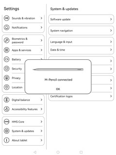 Logiciel Huawei MatePad Paper