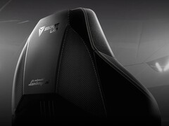 Le fauteuil de jeu Automobili Lamborghini Pinnacle Edition de Secretlab est fabriqué à partir de matériaux coûteux comme la fibre de carbone et l&#039;Alcantara (Image : Secretlab)