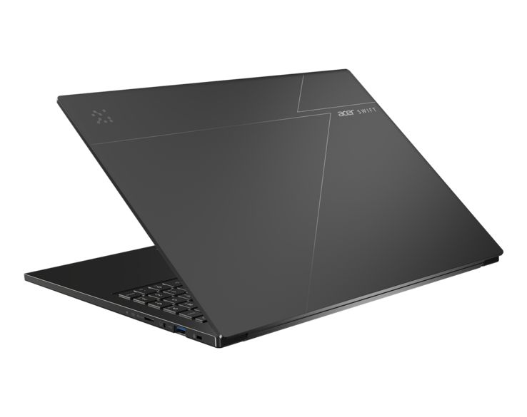 L'Acer Swift Go 16 AI est équipé d'un processeur Intel Core Ultra 7 (Image source : Acer)