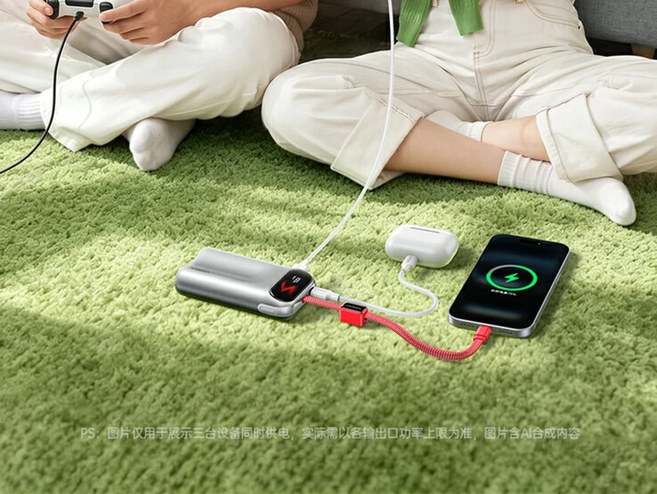 La nouvelle banque d'énergie Ugreen PB610 peut charger trois appareils à la fois
