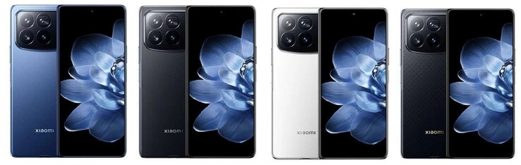 Les coloris du Xiaomi Mix Fold 4