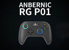 Le RG P01 est la tentative d&#039;Anbernic de détrôner le 8BitDo Ultimate en tant que contrôleur d&#039;effet Hall économique. (Source de l&#039;image : Anbernic)