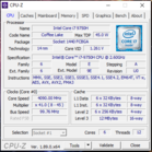 Gigabyte Aorus 15-SA - CPU-Z.