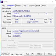 Carte mère CPU-Z