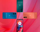 Le Moto G04 dans les quatre couleurs annoncées pour le lancement. (Source de l'image : MySmartPrice - édité)