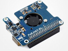 Waveshare : HAT améliore le PoE pour le Raspberry Pi 5