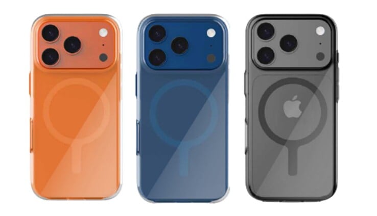 L'iPhone 17 Pro Apple sera disponible en orange, bleu foncé et gris foncé, entre autres. (Source de l'image : @MysteryLupin)