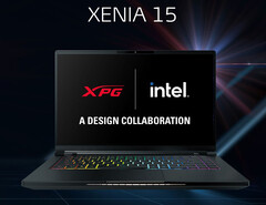 L&#039;ordinateur portable de jeu Xenia 15 est désormais équipé de processeurs Tiger Lake-H. (Image Source : ADATA XPG)
