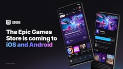 Android et iOS pourront bientôt accéder à l'Epic Games Store sur leurs plateformes (image via Epic Games)