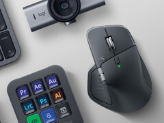 Logitech propose le MX Master 4 en quatre options de couleur, réparties entre les versions normale et &quot;pour Mac&quot;. (Source de l&#039;image : Logitech)