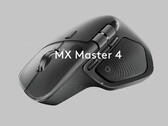 Capture d'écran de la vidéo teaser MX Master 4S montrant la souris MX Master 4 noire