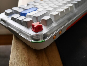 NuPhy Kick75 knob keycaps switches