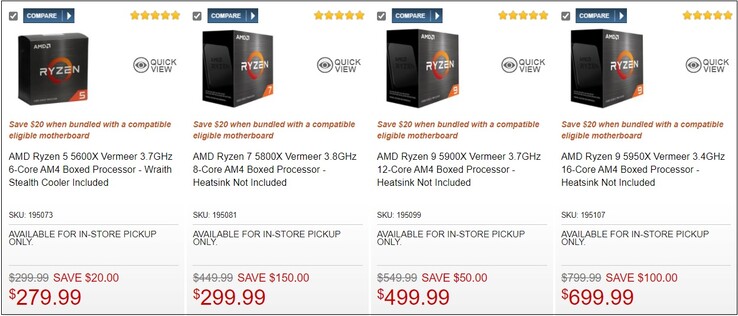 Puces Vermeer en vente. (Image source : Micro Center)