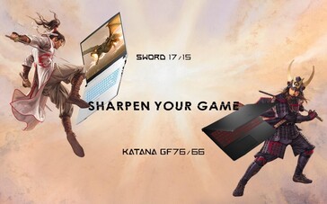 Les séries Sword et Katana de MSI proposent des options alimentées par des RTX 3050 et 3050 Ti. (Source : MSI)