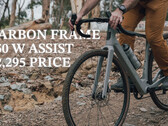 Ride1Up a annoncé le CF Racer1, un vélo électrique de gravier et de route relativement modeste, axé sur la légèreté et l'accessibilité. (Source de l'image : Ride1Up - édité)